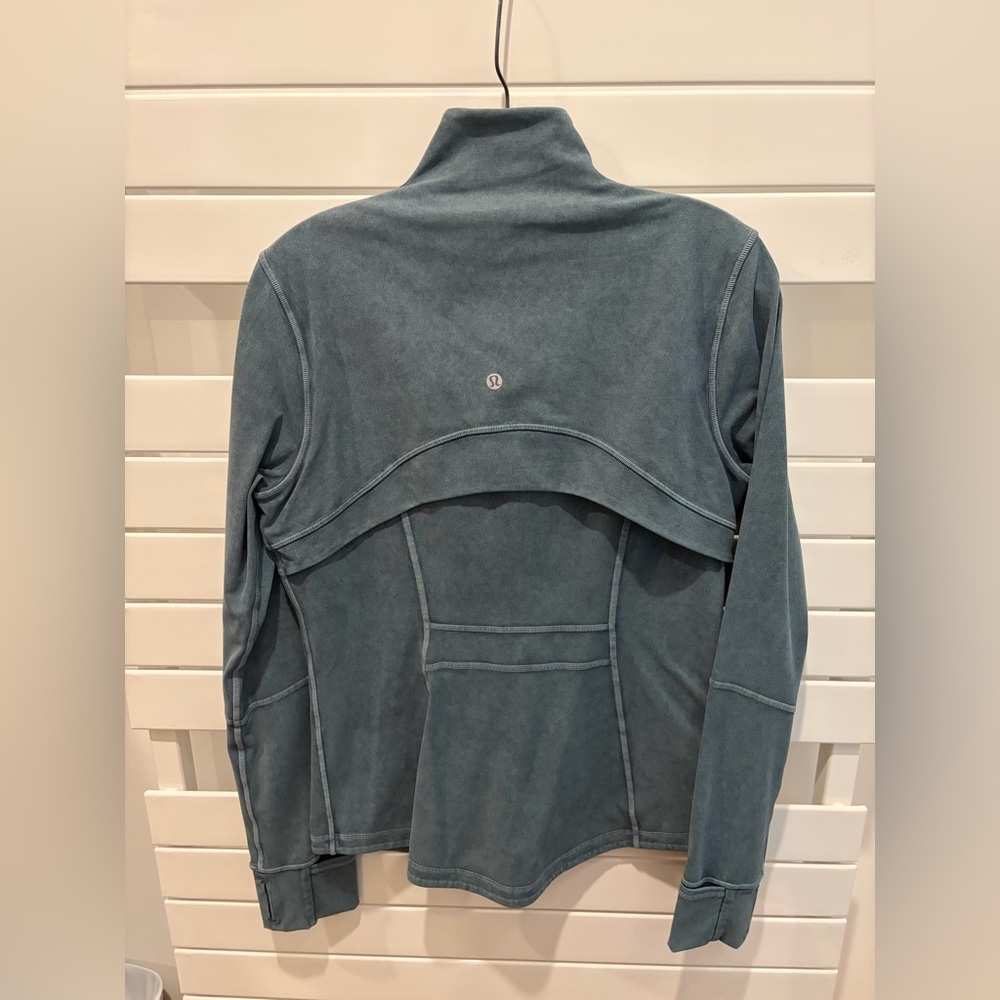 Lululemon "Define" Blue Jacket, Size 10 - image 5